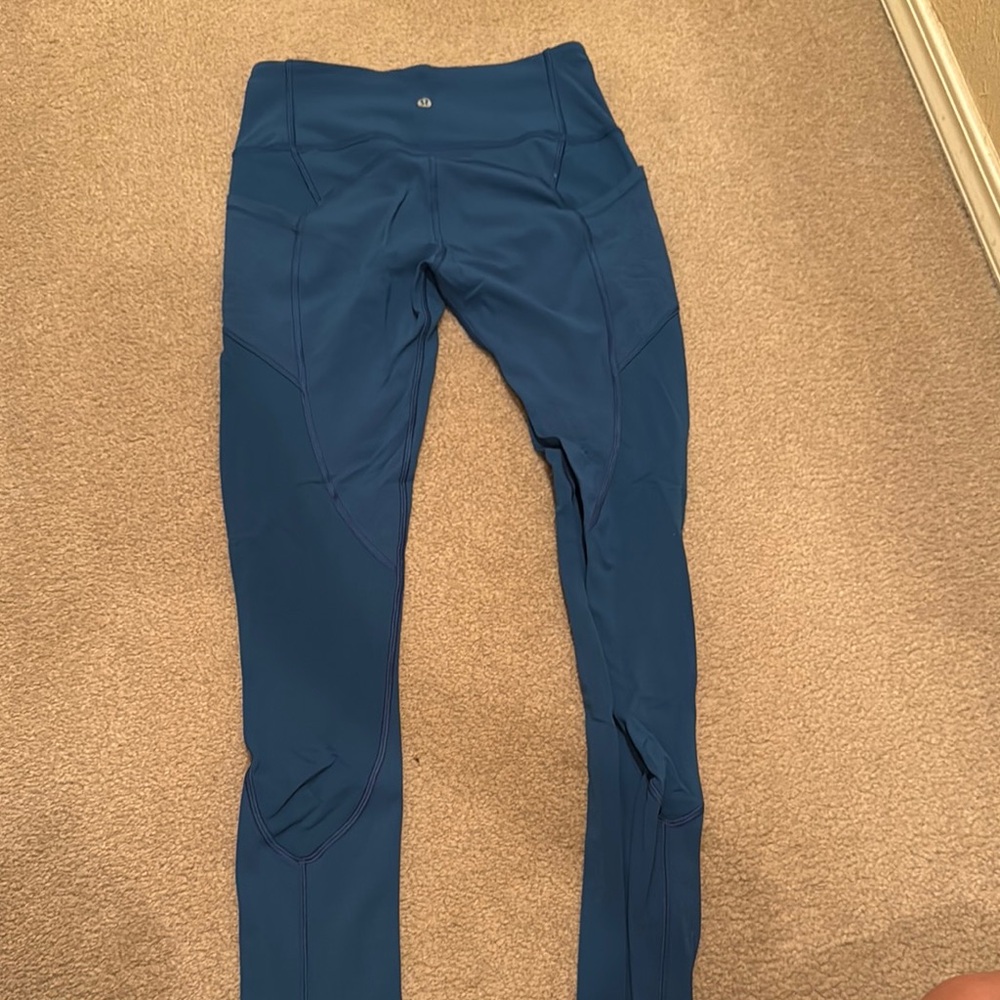 Lululemon Blue Athletic Leggings